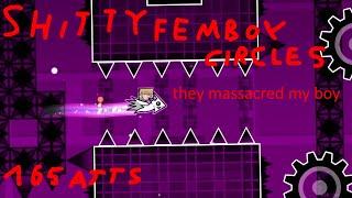 Shitty Femboy Circles by zFrail 100% (Shitty Hard Demon) | Geometry Dash 2.2