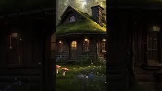 Whimsical Cabin In Enchanted Forest Ambience #ambience #relax #asmr #forestsounds #fairytales