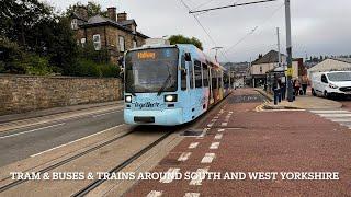 Tram & Buses & Trains Around South and West Yorkshire