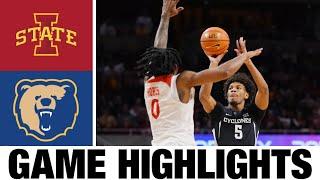 #3 Iowa State vs Morgan State Highlights | NCAA Men's Basketball | 2024 College Basketball