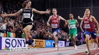 Beamish squeaks past two Americans in brutal finish to speedy 1500m at Indoor Worlds | NBC Sports