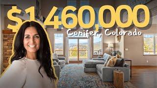Tour Luxury Conifer CO Home For Sale - Million Dollar Views!