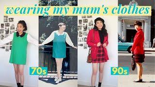 Happy Mother's Day 2021! Styling my mum's vintage clothes | Jenny Zhou 周杰妮