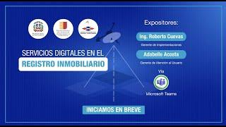 Webinar: Servicios Digitales en el Registro Inmobiliario