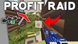 RAIDING A RUSSIA CLIFF BASE NEAR MILITARY BASE | Unturned Survival