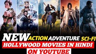 Top 10 New Sci-fi/Action Hollywood Movies On YouTube in Hindi | 2024 New Hollywood Movies in Hindi