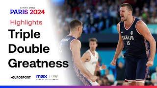 Nikola Jokic Triple Double Leads Serbia to BRONZE! vs Germany  | #Paris2024