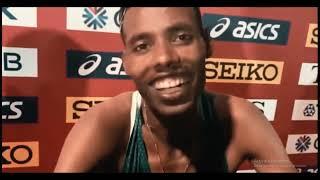 The Funniest Ethiopian Athlete Interview Ever [Must See] LELISA DESISA