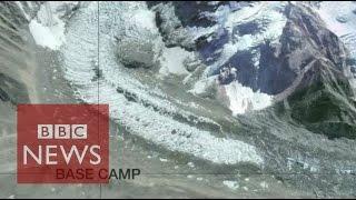 Everest's 'worst disaster' in 60 seconds - BBC News