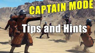 Bannerlord - Captain mode - Tips and hints