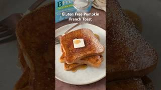 Gluten Free Vegan Pumpkin French Toast #glutenfree