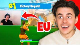 REACTIONEZ LA PRIMUL MEU *WIN* PE FORTNITE !