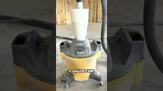 ️ Metallic Epoxy Vlog - Day 1 - Dust Collection with the @dewalttv  Hepa Vac & Seperator. #ad