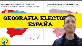 Geografía electoral España ️