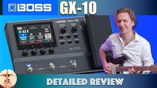 BOSS GX 10: Detailed Review (with brand new demo Song) and how to accomplish your artistic goals...