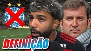 GABIGOL:”NÃO VOU FICAR NO FLAMENGO”: VEJA CLUBE QUE ATACANTE VAI JOGAR;FERRAN SORIANO TEM REUNIÃO