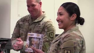 SGT Karla Castillo PCS Ceremony