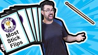 I Broke 10 More World Records! (Fastest Drum Roll, Most Stick Flips, and MORE)