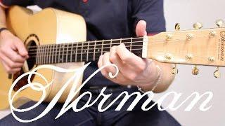 Norman Studio B50 Acoustic Guitar Demo by Roo