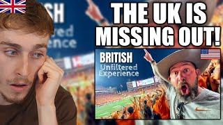 Brit Reacts to British People's First SEC Football Game - TEXAS vs GEORGIA