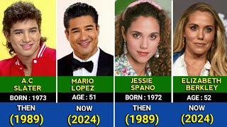 Saved By The Bell 1989 Cast Then And Now