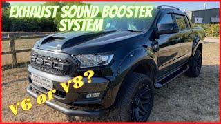 Ford Ranger Wildtrak MODS! - Exhaust Sound Booster - V6 and V8 Noise - KUFATEC SOUND BOOSTER SYSTEM