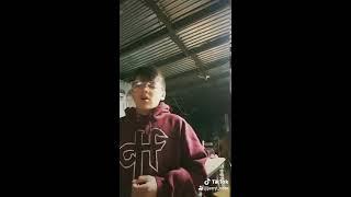 cracked at lip singing my guy