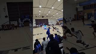 Eric Proctor,  Encinal High School,  fast break layup vs. Skyline High School