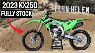 How good is STOCK 2023 Kawasaki KX250