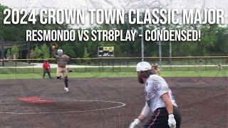 Resmondo vs Str8play - 2024 Crown Town Classic!  Condensed Game