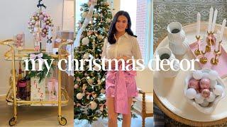 VLOG | decorating my apartment for christmas & decorations tour!