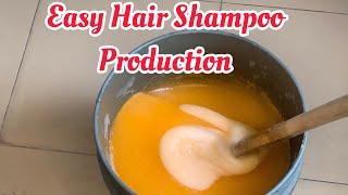 Step by Step Hair Shampoo making at home