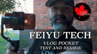 Feiyu Tech Vlog Pocket Gimbal Test & Review