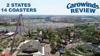 Carowinds Review, Charlotte's Cedar Fair Amusement Park | 2 States, 14 Coasters