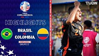 HIGHLIGHTS - Brasil vs Colombia | Copa América 2024 - J3 | TUDN