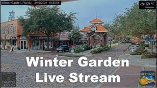  LIVE: Winter Garden, Florida Downtown Webcam