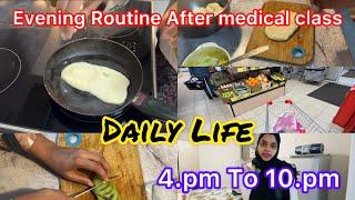 Evening Routine 4.pm to 10 pm After medical class MBBS IN RUSSIA