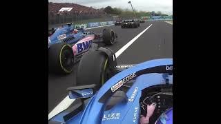 Fernando Alonso Onboard Race Start | 2022 Hungarian GP