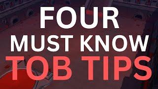 4 Essential TOB Tips (Especially for Learners)