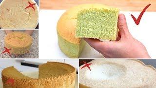 No Fail Pandan Chiffon Cake 教你一个成功率极高的班兰戚风蛋糕（内含各种实验）