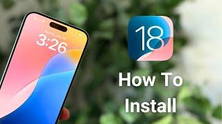 How to Install iOS 18 Beta in 1 Minute!