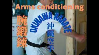 Arms conditioning. 腕鍛錬