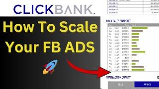 Scaling Strategy: Clickbank & Facebook ADS Scaling Method 