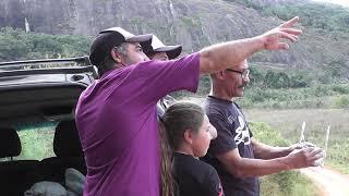 Vida na roça - Voando sobre a Pedra do Itacolomi - Santa Rita de Caldas