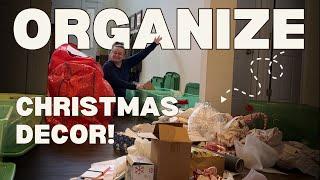 ORGANIZE Christmas and Start Decorating with Me!