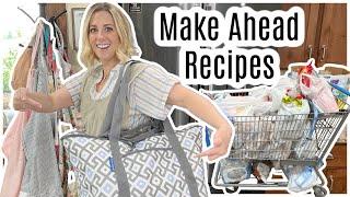 Easy Make Ahead Food Prep For A Beach Trip / Grocery Haul & Recipes !