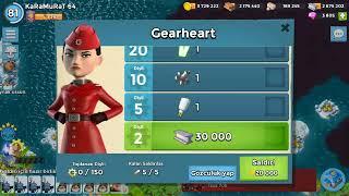 Boom Beach- Gearheart War Factory - Bullit and Barrage