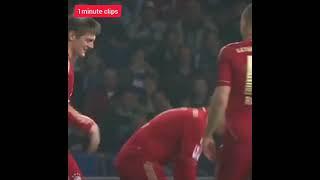 kroos....ribery....funny moment #football #funny #1minuteclips