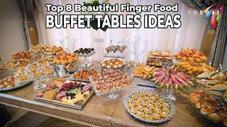 Top 8 Party buffet table decoration ideas #087 | catering food ideas | party food (Slideshow)