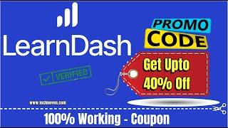 LearnDash Coupon Code 2025 : Get Up to 40% Off | 5+ Active Deals (100% Working & Verified)